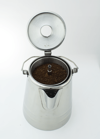 Coletti Butte Camping Percolator Top View