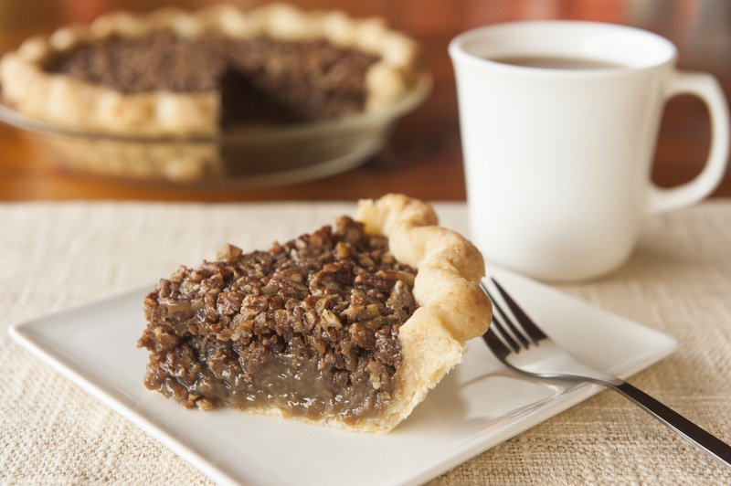 Pecan Pie with Coffee - holiday recipes featuring coffee as an ingredient - Coletti Coffee